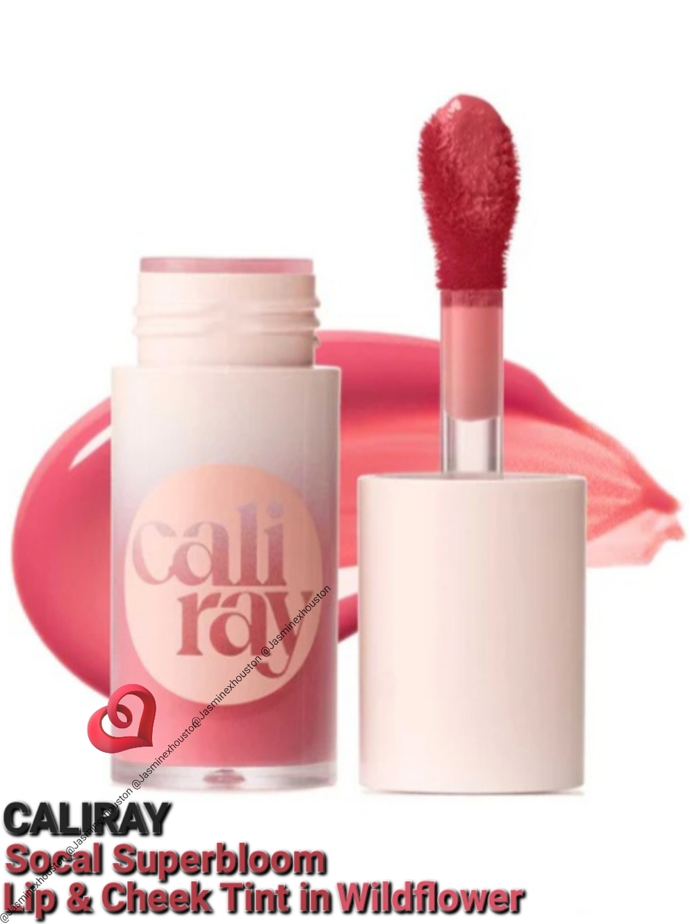 CALIRAY Socal Superbloom Lip & Cheek Hydrating Soft Stain Tint In Wild Flower